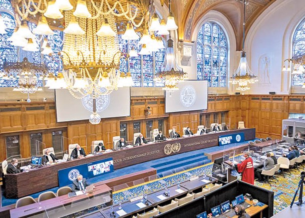 海牙法庭戰事聆訊  俄國缺席