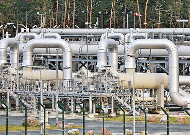 德國早前已暫停認證與俄合作的北溪2號天然氣管道項目。