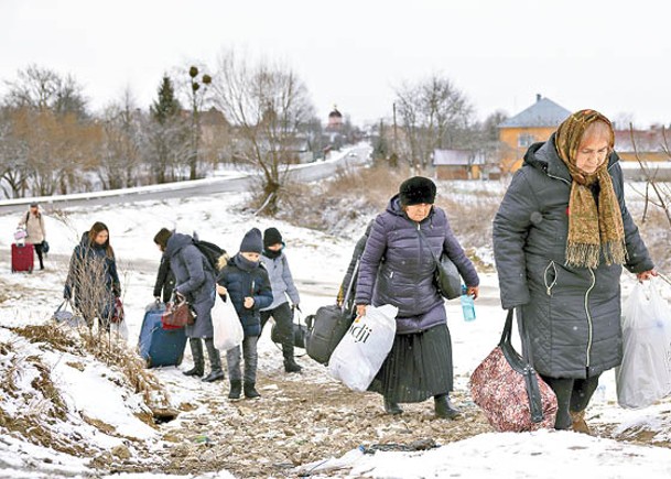 基輔等5市人道走廊撤平民俄停火