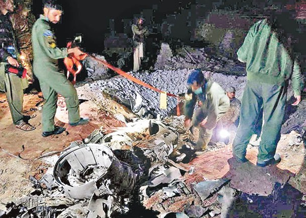 導彈墜落在巴基斯坦旁遮普省。