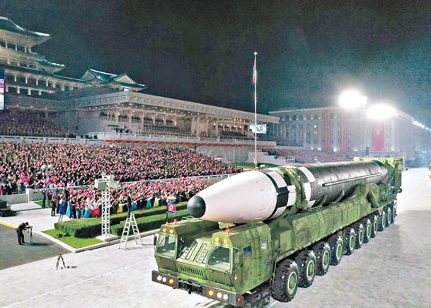 北韓今年多次試射導彈，引起關注。