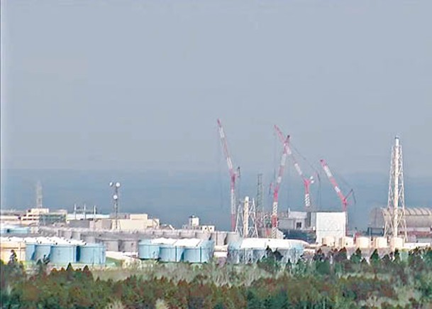 福島第一核電站未受地震影響。