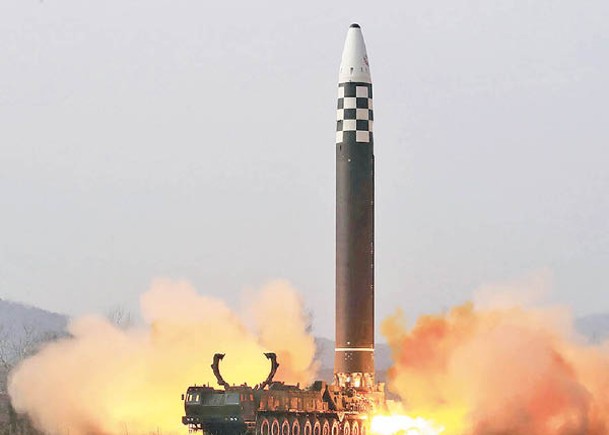 韓美官方指  朝試射洲際導彈為舊款