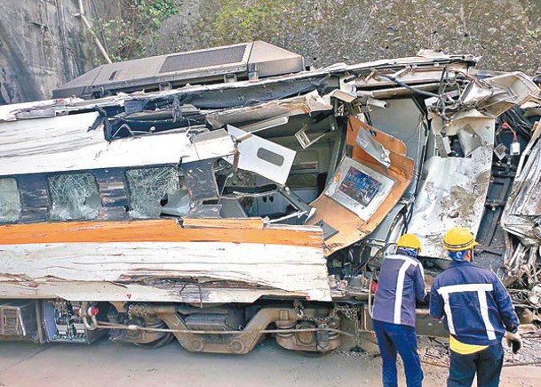 太魯閣號列車事故造成嚴重傷亡。（中時電子報圖片）