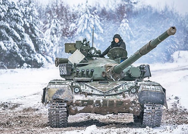 有指美國向烏克蘭轉移坦克車。