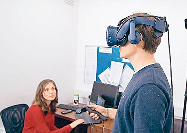 研究證VR體驗計劃對精神病患者明顯有效。
