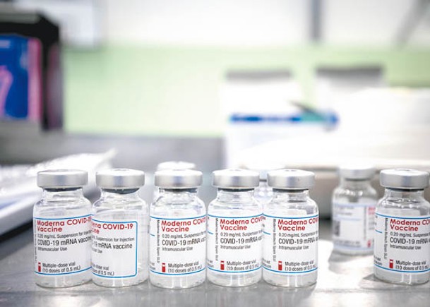 疫苗現異物  莫德納回收逾76萬劑