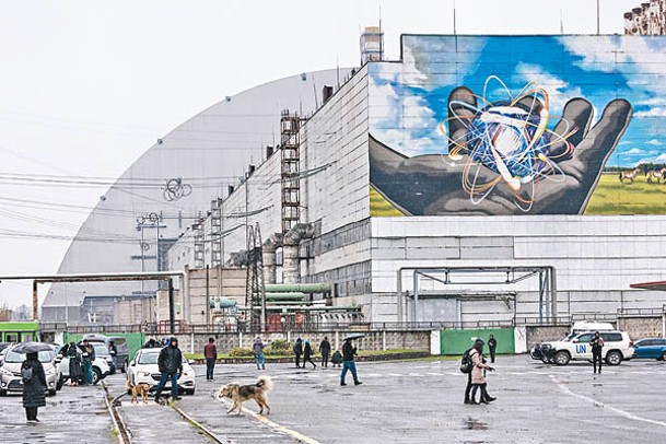 切爾諾貝爾核電廠一度被俄軍佔領。（Getty Images圖片）