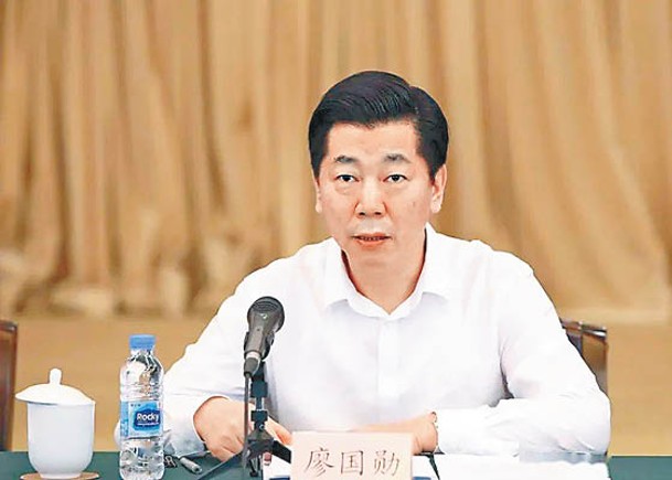 天津市長廖國勳  突發病亡終年59歲
