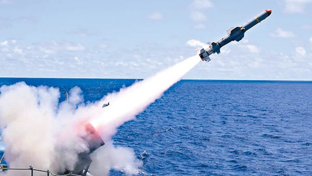 魚叉反艦導彈：美國推動台灣引入，被指試圖複製烏克蘭擊沉俄羅斯巡洋艦莫斯科號。