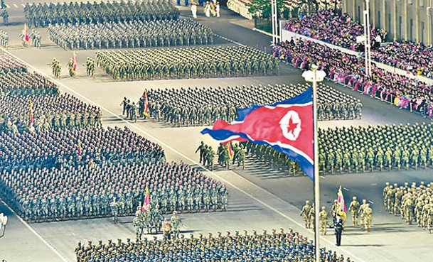 北韓閱兵有可能成為播毒渠道。