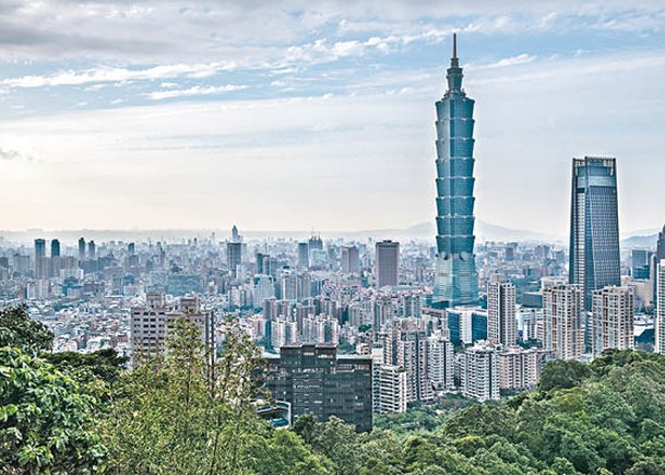 拜登已簽署法案助台灣重返世衞，圖為台北市貌。