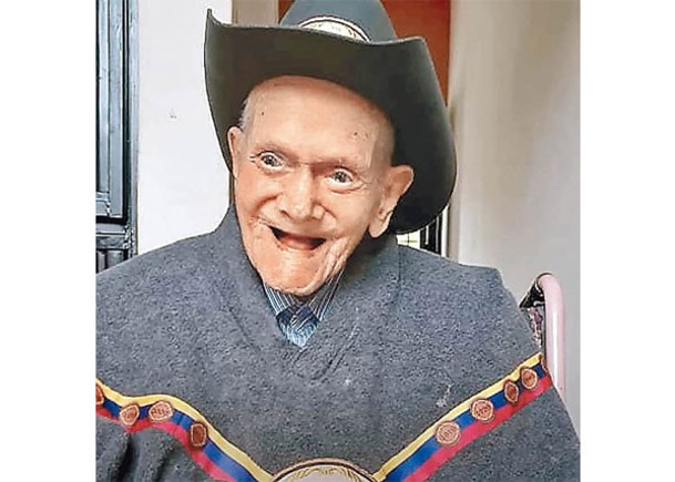 委內瑞拉112歲漢  榮膺世界男人瑞