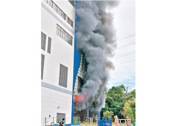新竹科學園廠房爆炸起火