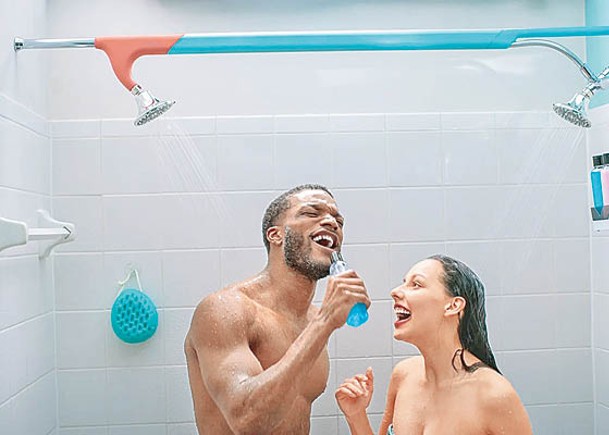 潮流創意：雙人淋浴系統  免冷傷風