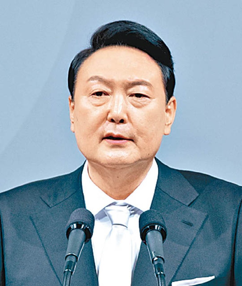 尹錫悅譴責北韓行徑。（Getty Images圖片）