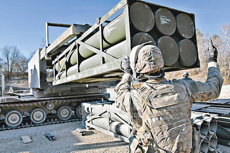 烏克蘭希望獲得M270多管火箭炮。