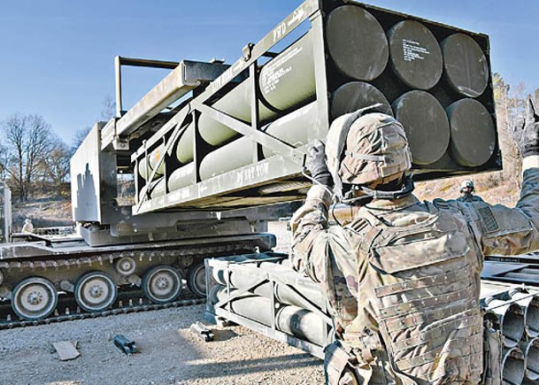 烏克蘭希望獲得M270多管火箭炮。