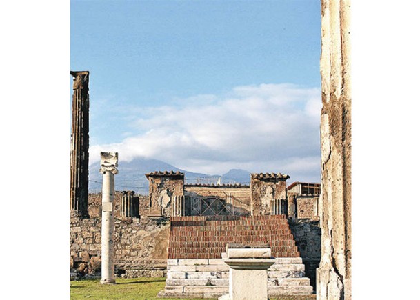 龐貝古城具多個考古遺址。（Getty Images圖片）