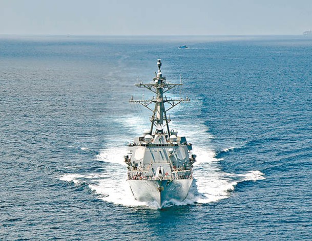 美國軍艦頻赴台海，北京多次表達抗議。
