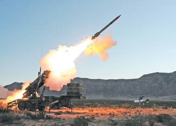 澤連斯基希望夥伴提供現代導彈防禦系統，圖為愛國者防空導彈系統。