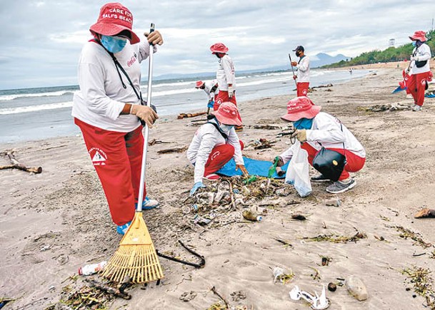 塑膠污染威脅全球海洋生態。（Getty Images圖片）