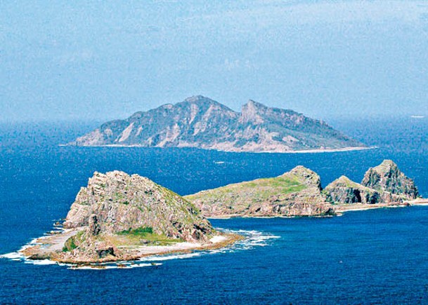 中國海警船多次駛入釣魚島附近海域。