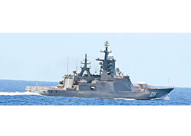 俄5軍艦穿越宮古海峽入東海