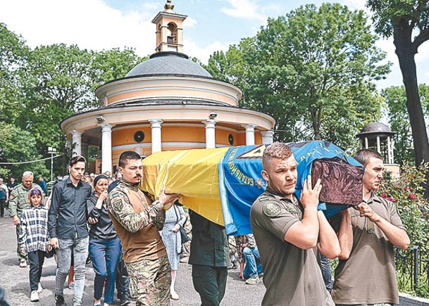 烏軍傷亡人數不斷增加。（Getty Images圖片）
