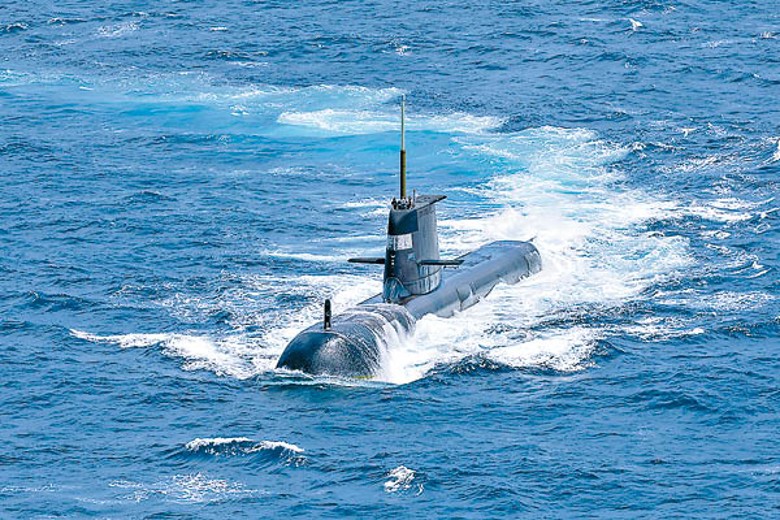 澳洲計劃替換現役的潛艇。（Getty Images圖片）