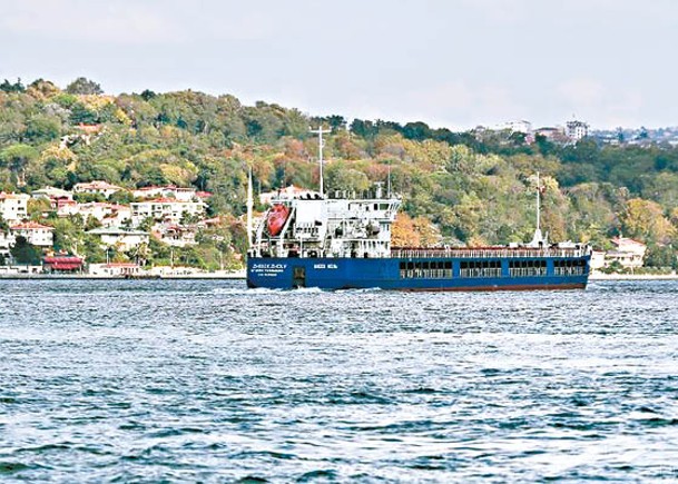 土耳其扣留俄羅斯貨輪。
