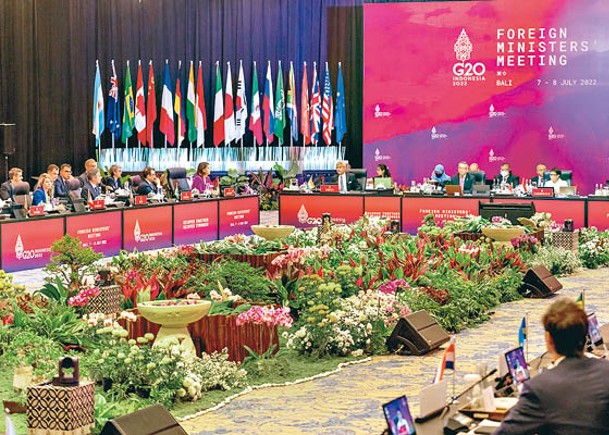 G20外長會議落幕  籲復糧食供應鏈