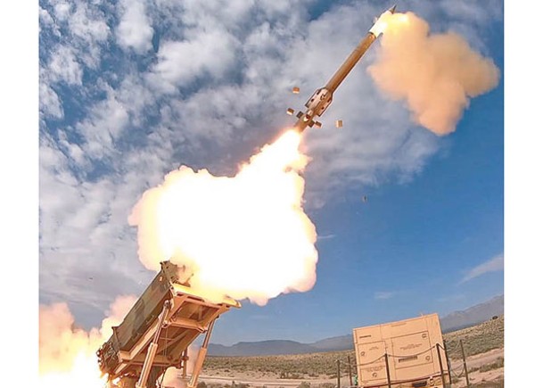 美國國防部曾批准向沙特出售愛國者防空導彈。