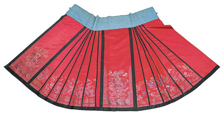 馬面裙是古代漢族女子其中一款主要裙式。