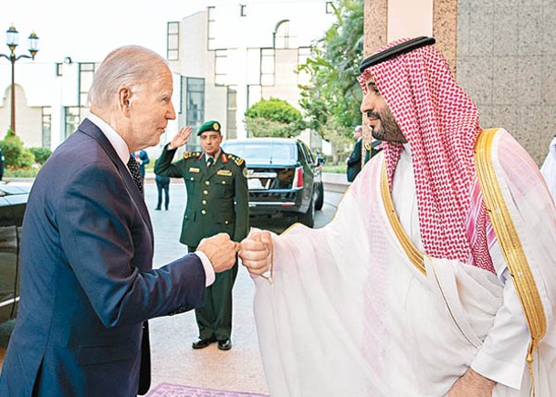 拜登到訪沙特  傾掂數  石油產量提高