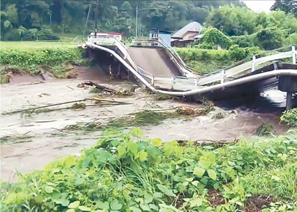 日本宮城縣  特大暴雨成災