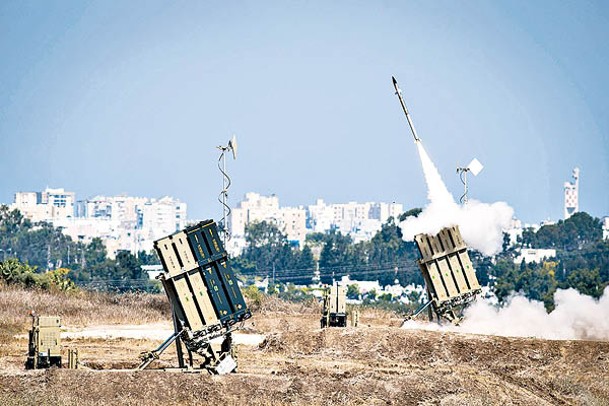 以色列擁有鐵穹導彈防禦系統。<br>（Getty Images圖片）