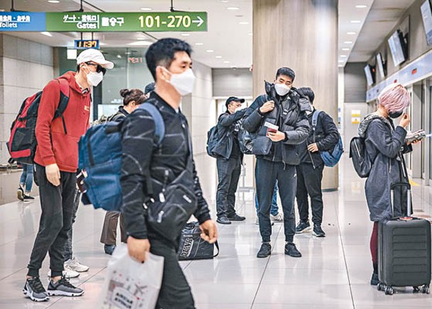 南韓延長7國旅遊禁令半年