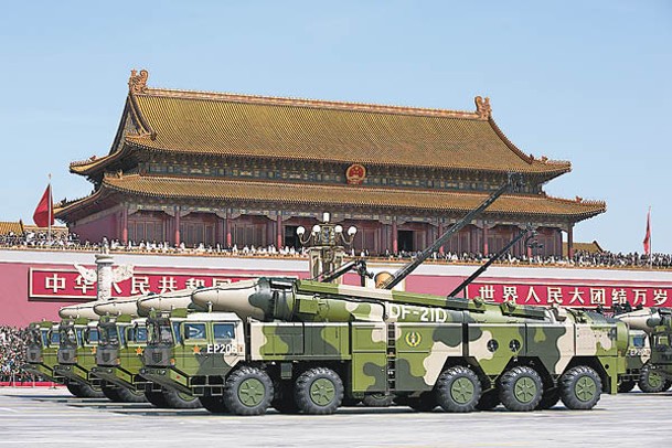 北京多次就台灣問題強硬警告美國。