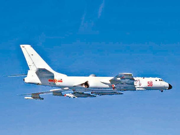 兩岸緊張升級，解放軍軍機不斷飛近台灣。