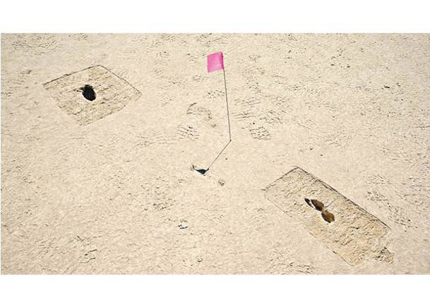沙漠靶場「鬼腳印」  證1.2萬年前足迹