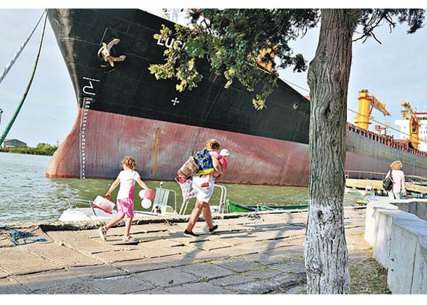 貨輪準備前往烏克蘭運載糧食。（Getty Images圖片）
