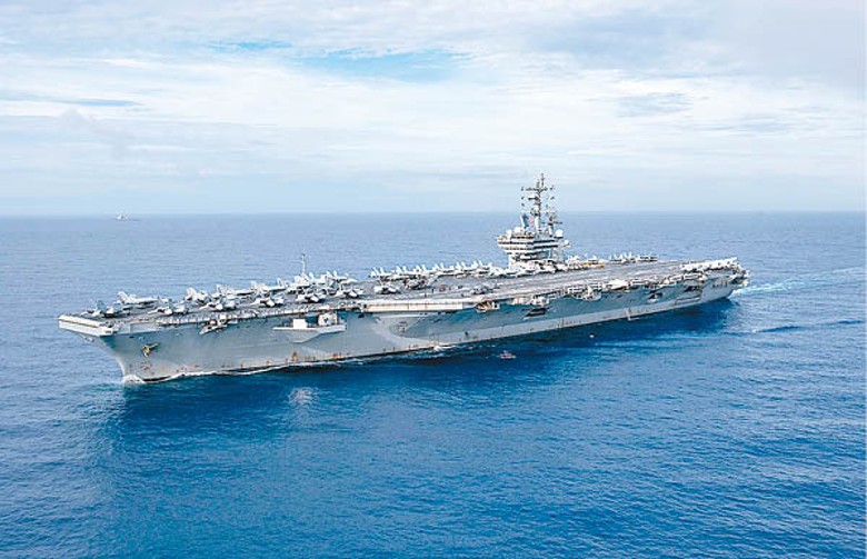 列根號繼續駐防西太平洋海域。