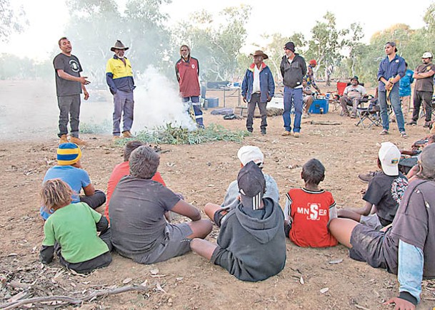 澳洲原住民露營  助部族技能傳承