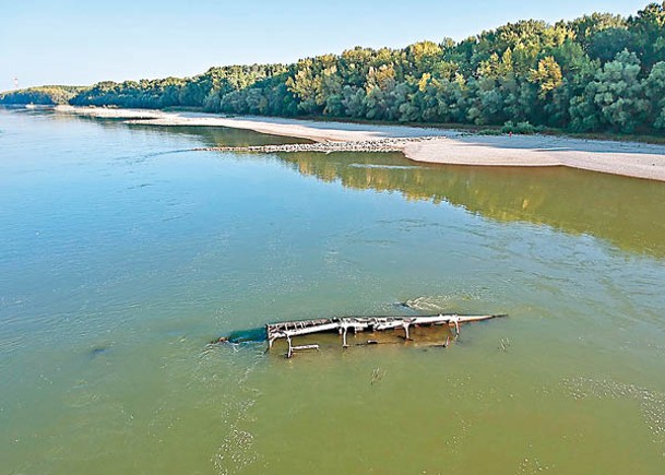 多瑙河水位  跌至近百年新低