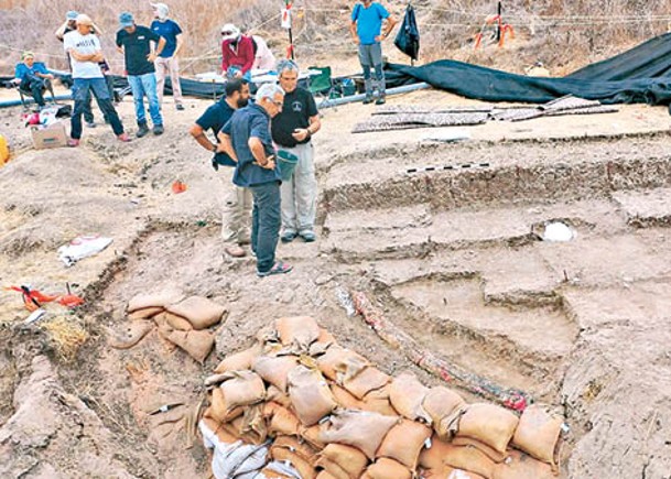 考古學家在以色列南部將象牙出土。