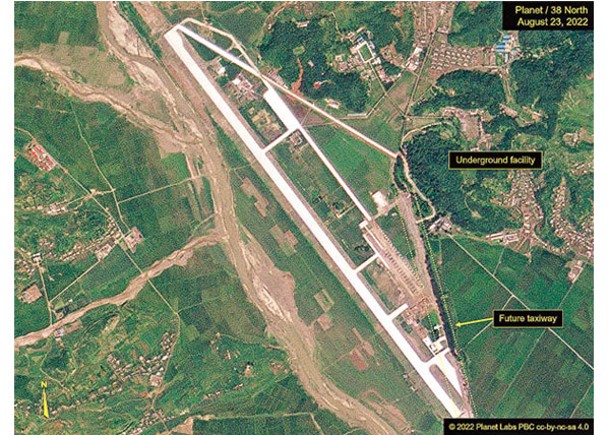 北韓建現代化軍用機場  擁最長跑道