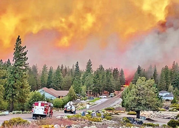 北加州山火蔓延  毀1620公頃地
