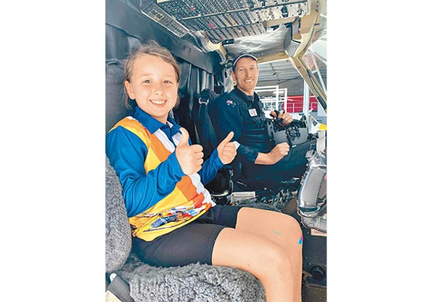 9歲女慶生  為救援機隊籌款