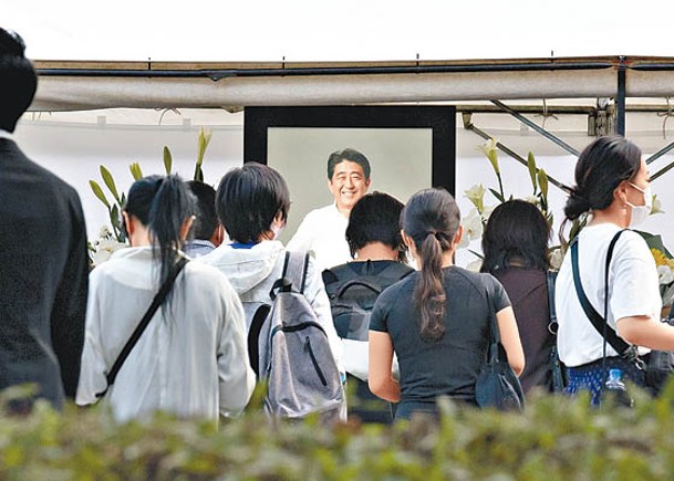 前首相安倍國葬月底舉行。（Getty Images圖片）